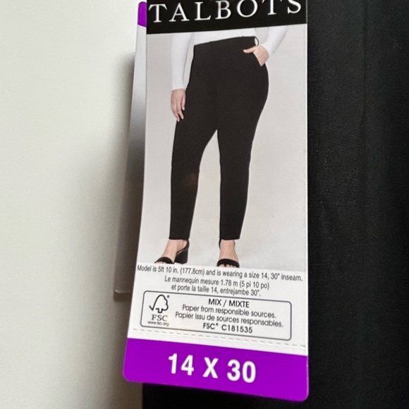 Chic Black Trousers - Picture 2 of 2